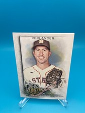 2022 Topps Allen & Ginter JUSTIN VERLANDER #51 Houston Astros WORLD SERIES CHAMP