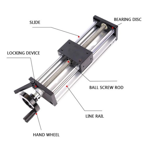 Dual-Optical Axis T-Shaped Screw Precision Linear Cnc Motion Slide Cross Module - Bild 1 von 14