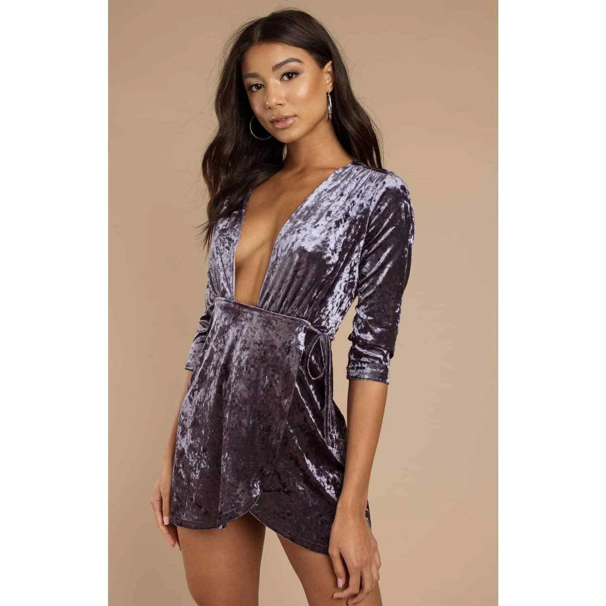 Tobi velvet sale dress
