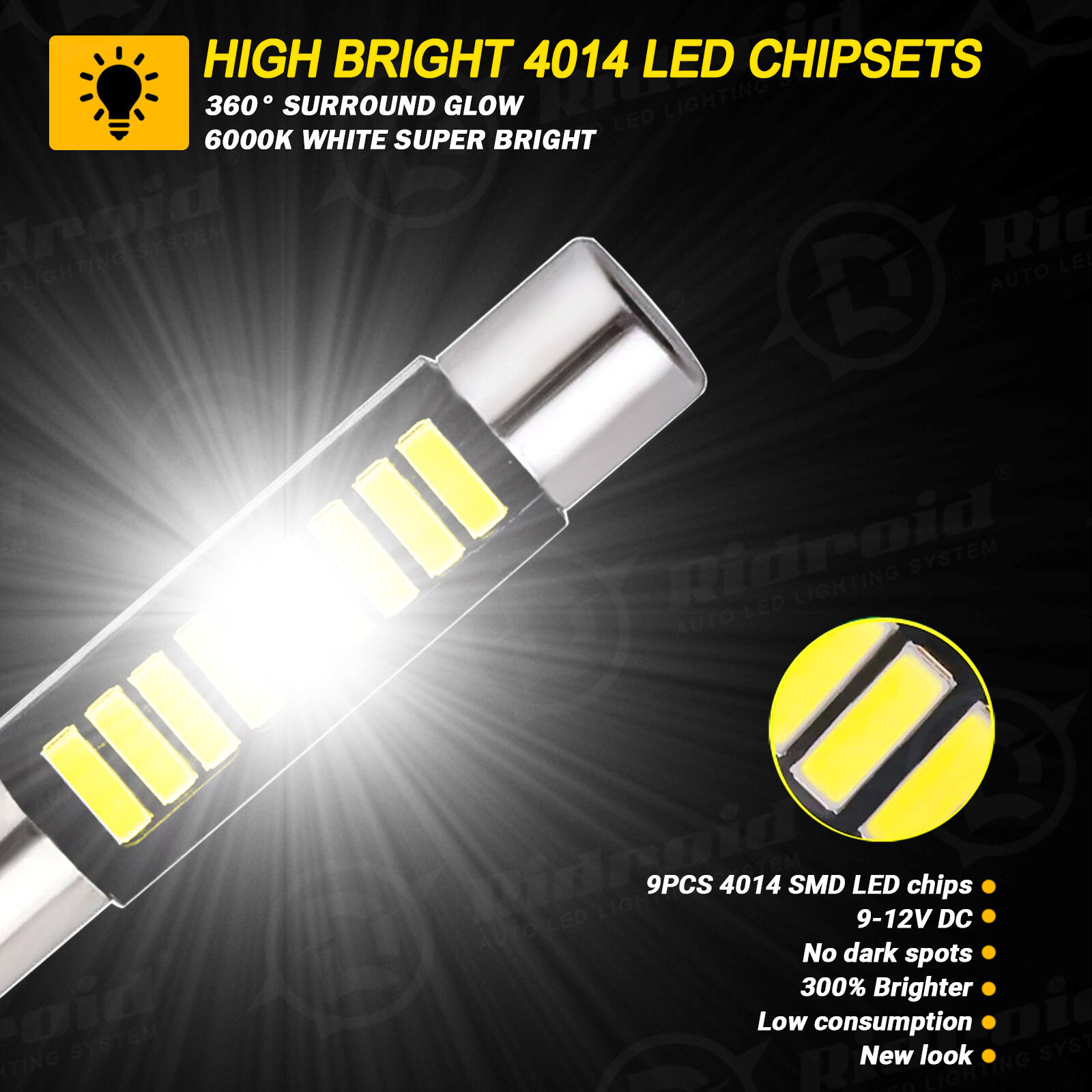 15X White LED interior lights package kit For 2011-2021 Jeep Grand Cherokee+Tool