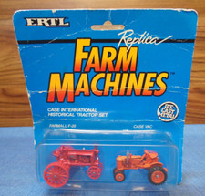 1991 Ertl Farm Machines Case International Historical Tractor Set 238 HEAVY WEAR
