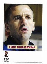 02-03 Eishockey AK/Postcard - Felix Brunschwiler - Herforder EC - Nicht Signiert