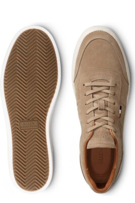 Allen Edmonds Men\'s Bone Beige Suede Holden Beach Comfort Sneaker Size 7D Allen Edmonds Men main image 4