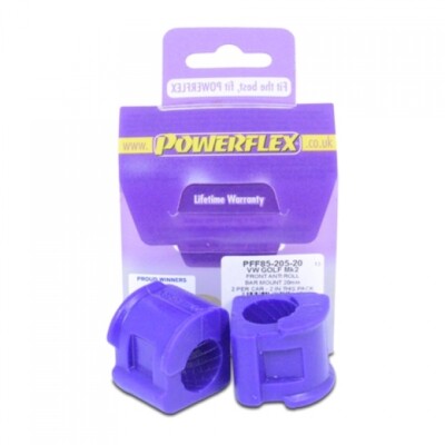 Powerflex PU Stabilisatorlager VW Golf Corrado Jetta Vento Ibiza 20mm VA Buchsen