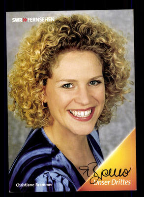 Christiane Brammer Die Fallers Autogrammkarte Original Signiert # BC 93260