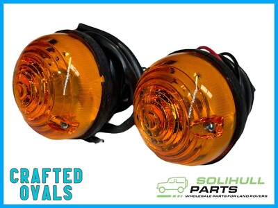 Amber Rear Indicator Light Lamp For Land Rover Defender & Series 2/2a/3 - RTC5524 - Halogen