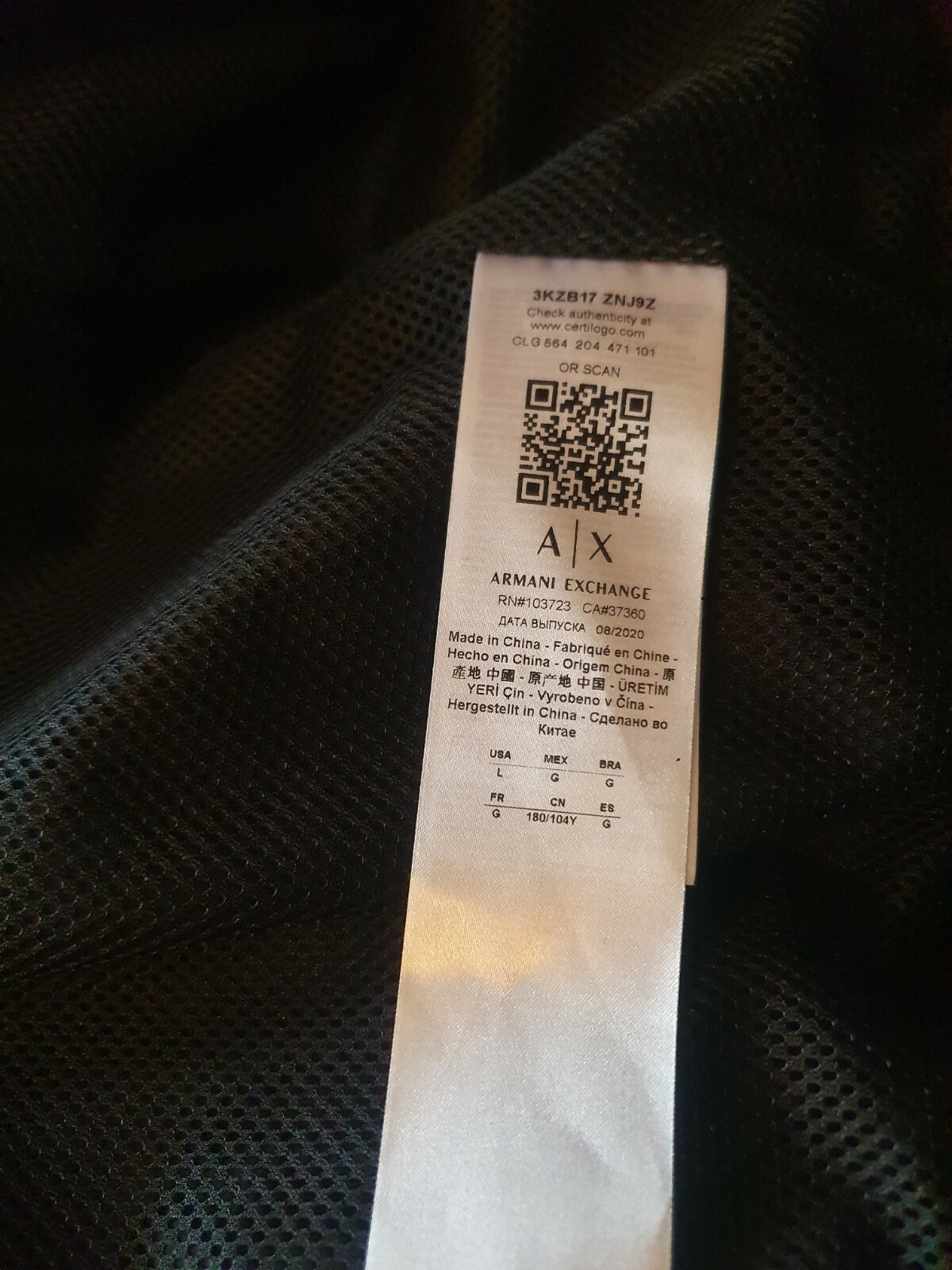 Mens Armani Exchange Jacket New image 4