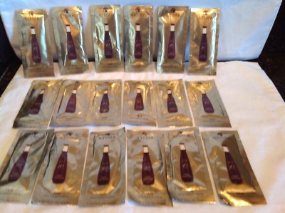 ALTERNA  10 THE SCIENCE OF TEN SKIN THERAPY SPF 8 0.25 oz -18 Sample Packs  RARE
