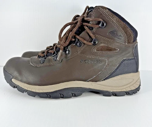 Columbia Newton Ridge Women’s Size 9 Waterproof Hiking Boots OmniGrip Brown
