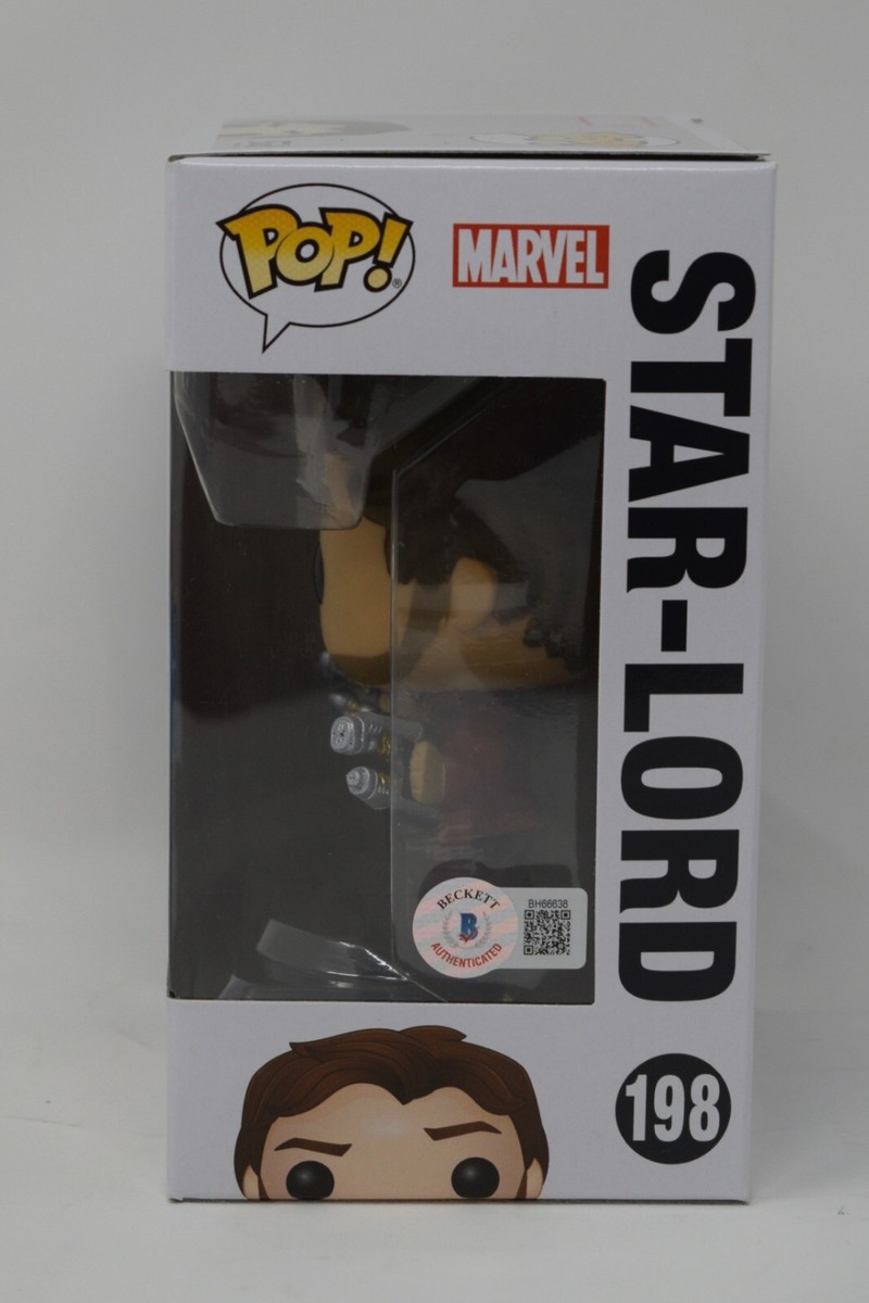 クリス・プラット　直筆サイン入りFunko Pop Chris Pratt Signed Funko Pop Star-Lord Guardians of The Galaxy 2
