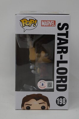 Chris Pratt Signed Funko Pop Star-Lord Guardians of The Galaxy 2