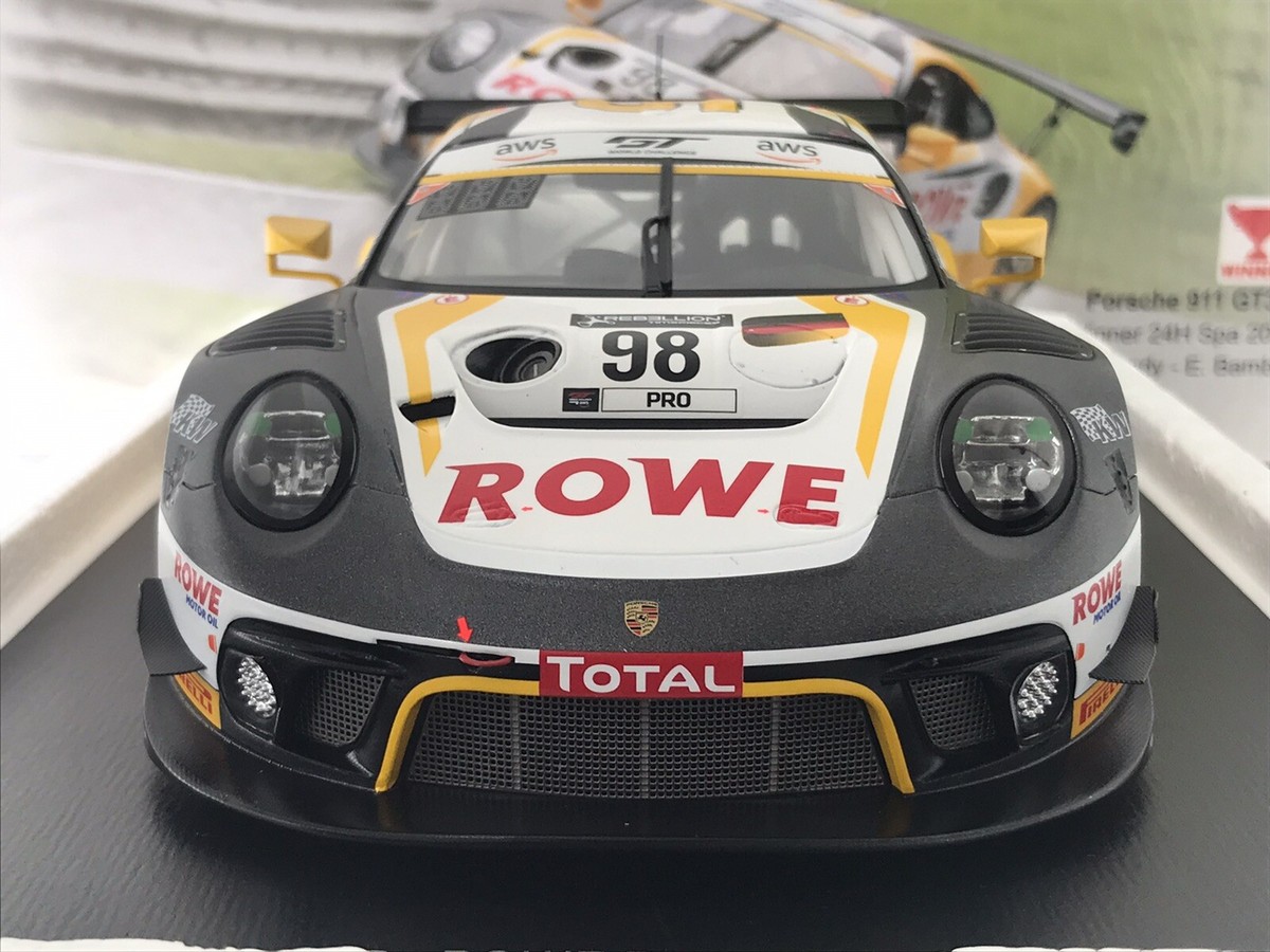 【SPARK】GT3 2016 Spark Model Porsche 991 GT3 RS 2016 White 1:12 12S006 | eBay