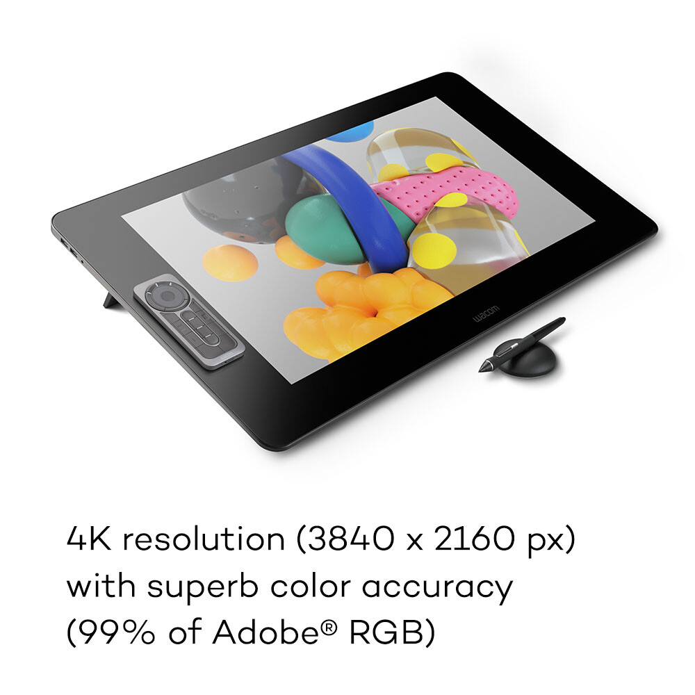 Wacom Cintiq Pro 24 Creative Pen Display 4K UHD, Certified Wacom Cintiq Pro 24 Creative Pen Display 4K UHD, Certified