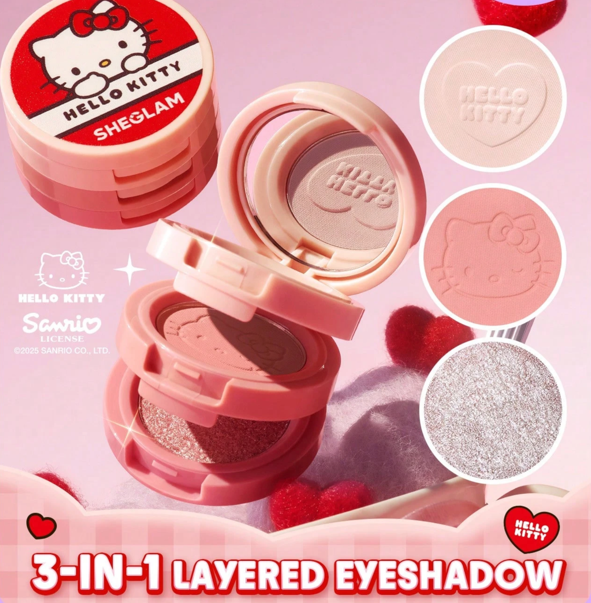 Sheglam HELLO KITTY Valentines Day Full Collection Makeup Set 13pc