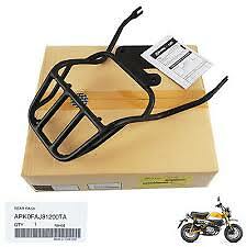 P2 Honda Monkey Rack 125 Rear Luggage Carry Z125 Black Chrome Genuine Tail Steel
