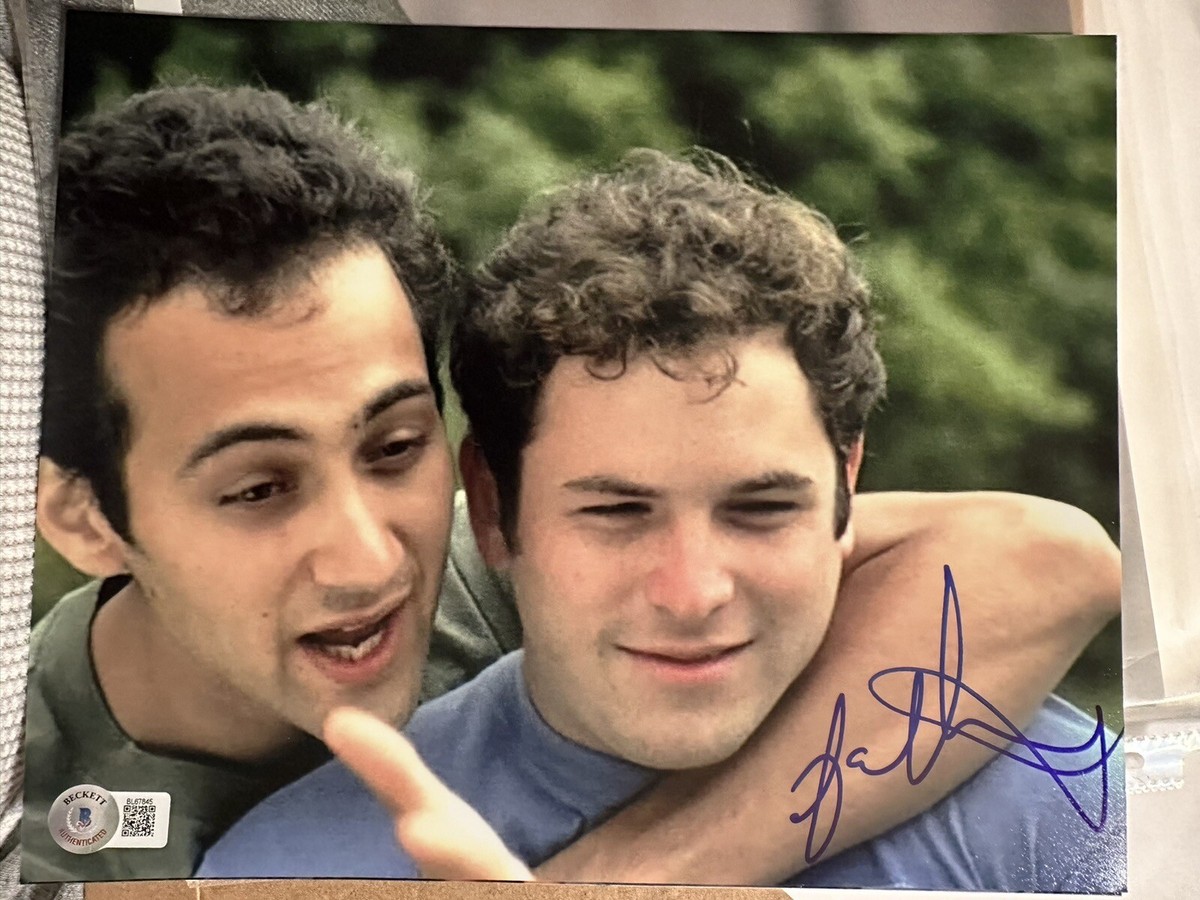 Beckett certified signed photo Jason Alexander The Burning 80's