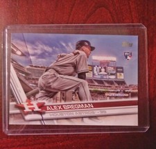 Alex Bregman Rookie 2017 Topps Series 1 #341 SP Short Print