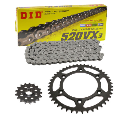 Kit Catena Aprilia ETX125 98-00 Catena DID 520 VX3 110 Aperto 16/45