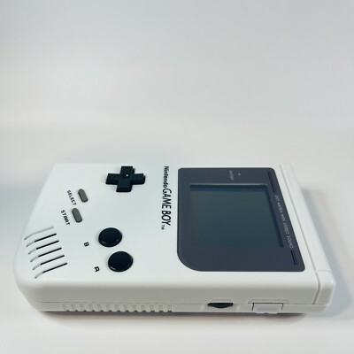Nintendo DMG-01 GameBoy Original - Backlit Modded LCD - White