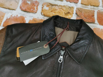 New Chevignon 1957 Vintage Leather Jacket R.W.D. Barry Brown New Chevignon 1957 Vintage Leather Jacket R.W.D. Barry Brown