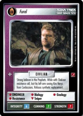 Star Trek: Furel [Ungraded] Blaze of Glory STCCG Decipher 1E