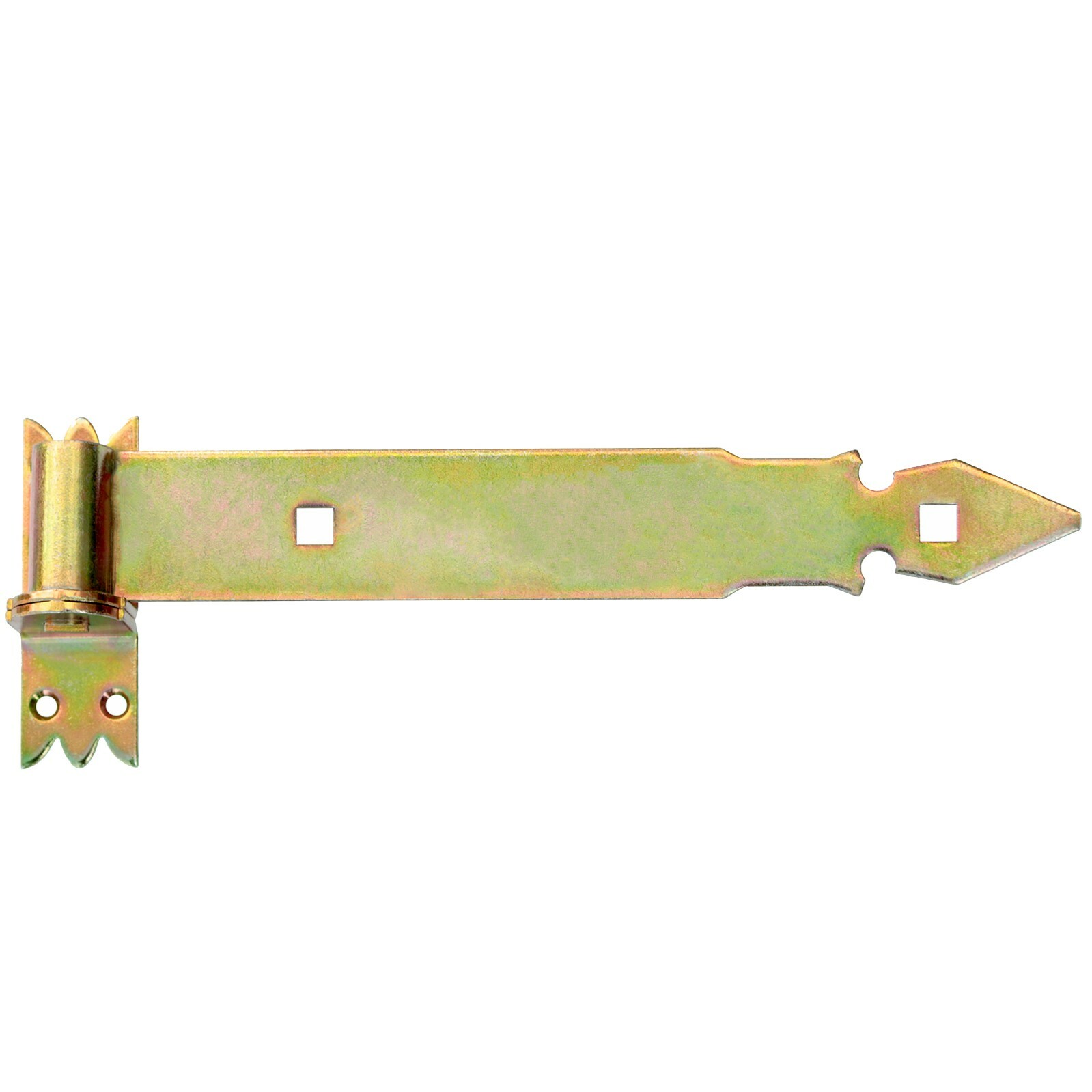 Shutter Hinge 300 X45x4 MM With 14 Clamp Shop Door Gate Galvanized