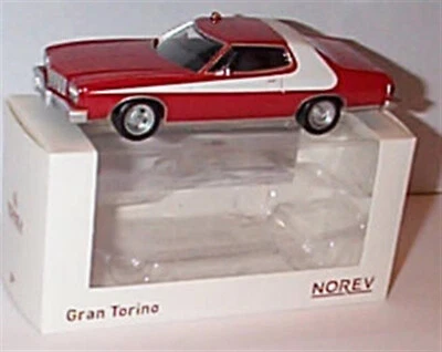 Norev 1:43 1975 Ford Gran Torino Starsky and Hutch Die Cast 270586 New in Box