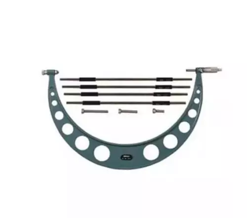 Mitutoyo 104-143A - 400-500mm Outside Micrometer with Interchangeable Anvils