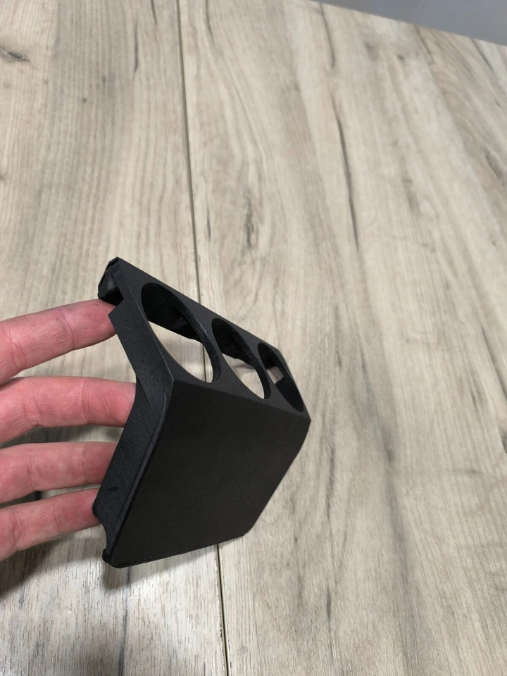 BANDEJA DE MEDIDORES 52 MM SOLO PARA GOLF JETTA MK2 SIN MEDIDORES ASPECTO ORIGINAL GTI G60 GTD Foto 3 de 4