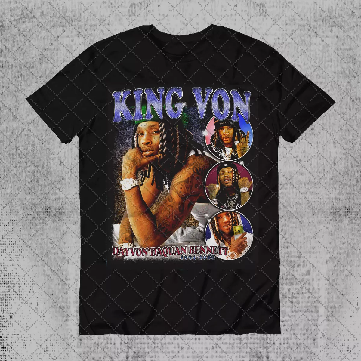 Vintage Style King Von T-Shirt