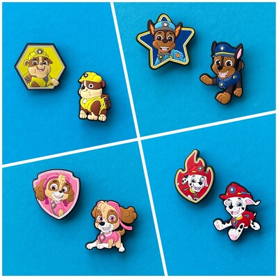Schuhstecker/Shoe Charms für PAW PATROL/SKYE/CHASE/MARSHALL/RUBBLE* Fans/HUND
