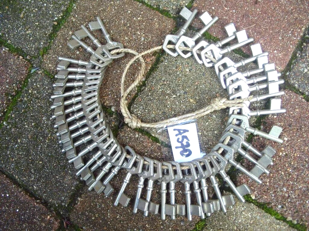 Clé Vierge KIS En Laiton - Réf. 2108, 80mm De Long, Pour Porte, ébauche à Usiner