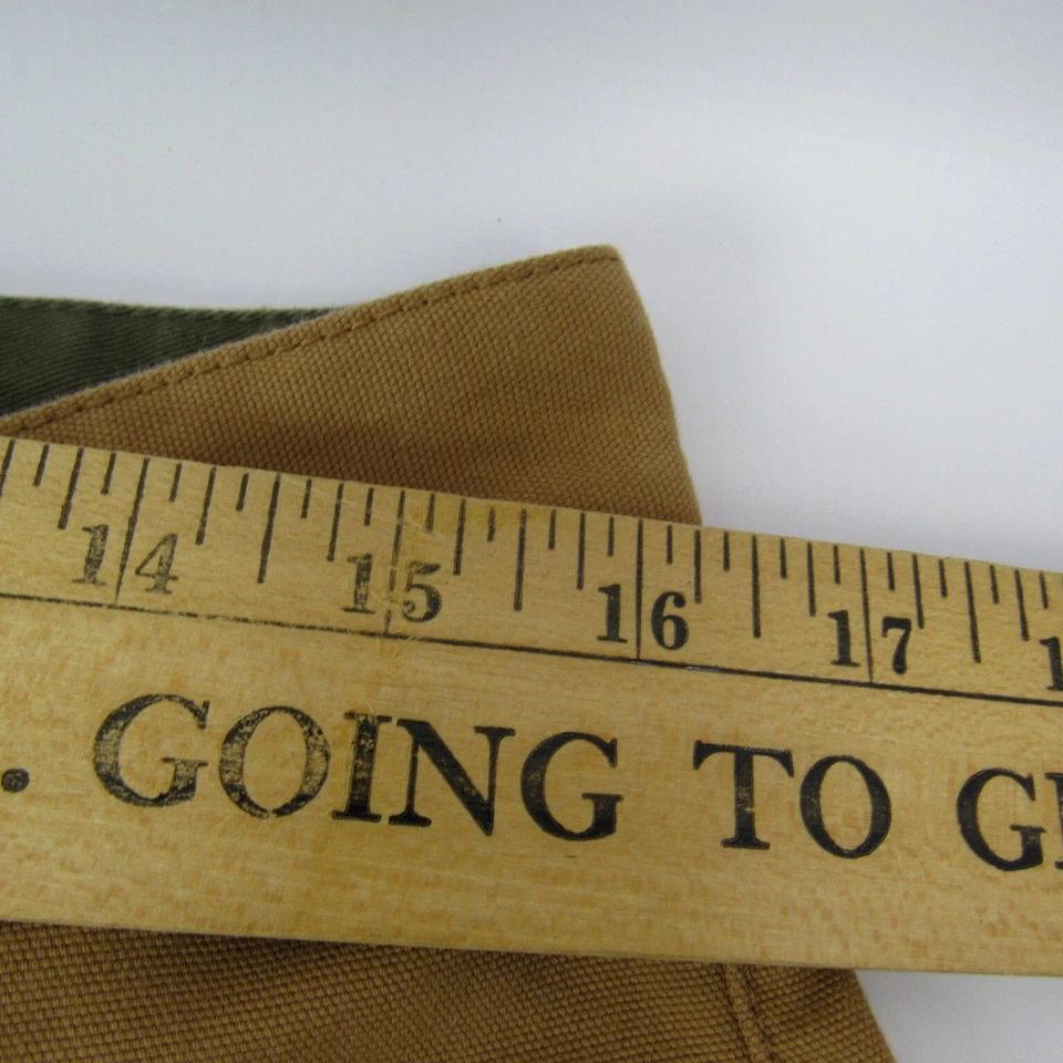 Orvis Pants Men's 32x29 Beige Brush Guard Double Knee Canvas Field Hunting EUC - Image 4 of 4