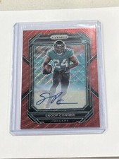 SNOOP CONNER 2022 PANINI PRIZM RED WAVE RC AUTO   41/149  JAGS 🔥