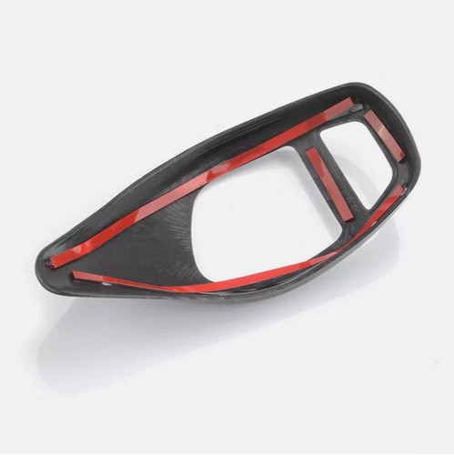 For BMW F30 F20 F10 F15 F25 X5 X3 Carbon Fiber Style Gear Shift Knob Cover Trim - Foto 7 di 7