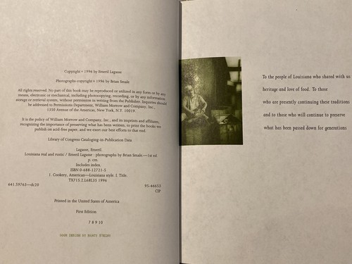 Louisiana Real & Rustic 1996 Emeril Lagasse First Edition - Foto 5 di 7