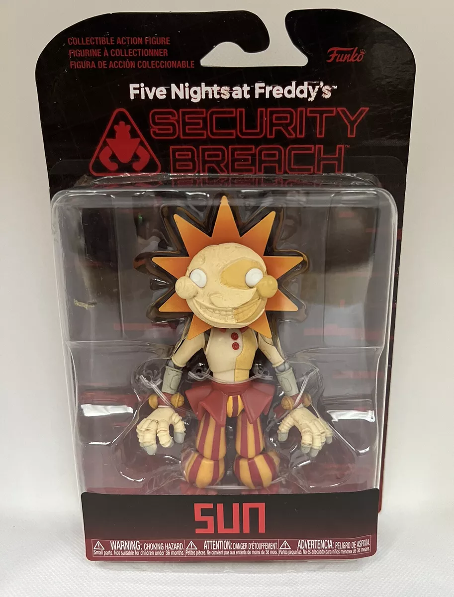 Funko Action Figure: Five Nights At Freddy's (FNAF) SB - Sun - Collectable  Toy 