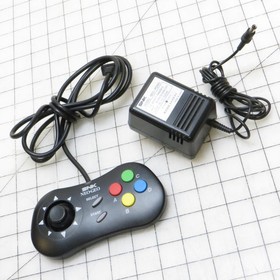 SNK Neo Geo AES Video Game Console CIB w/ HDMI Adapter