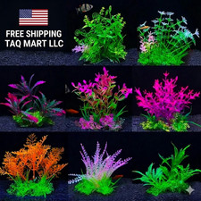 1pc Artificial Aquarium Plants Plastic Fish Tank Underwater Green Decoration