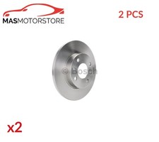 BREMSSCHEIBEN SATZ PAAR HINTEN BOSCH 0 986 478 342 2PCS P FÜR FORD KA 1.2 1.2L