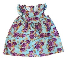 Matilda Jane Girls Sz 4 Floral Sleeveless Dress