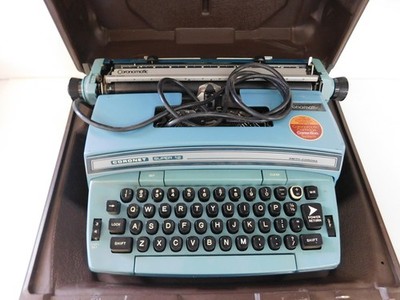 Smith Corona Coronet Super 12 Elektrische Schreibmaschine Blau Mit Case (EJY75)