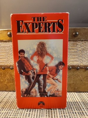 The Experts VHS 1989 John Travolta Kelly Preston RARE Comedy