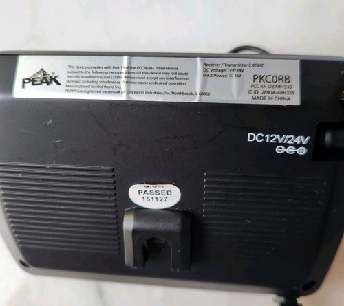 Peak Digital Wireless Back-Up Camera 4.3” Color LCD Monitor - Picture 2 of 2