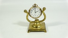 G.M. Wheeler Elgin Watch Company Gold With Tri-Color Gold Back & Desk Stand