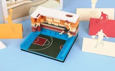 3D Basketball Sticky Note Paper Art Model Notepad / Memo Pad