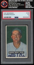 1951 Bowman #236 Buddy Rosar Boston Red Sox PSA 5