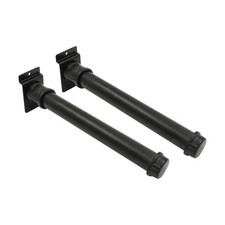 SSWBasics Boutique Pipe 10 Inch Straight Faceout Slatwall Accessories - Sturdy