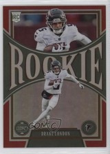 2022 Panini Chronicles Legacy Update Rookies Red Prizm 45/99 Drake London 0jm6