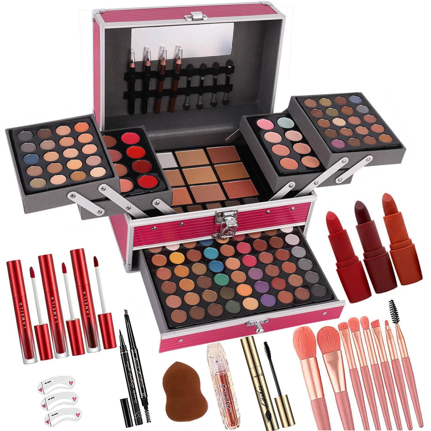 132 Color All in One Makeup Kit for Women & Girls, Professional Full Set Includi
